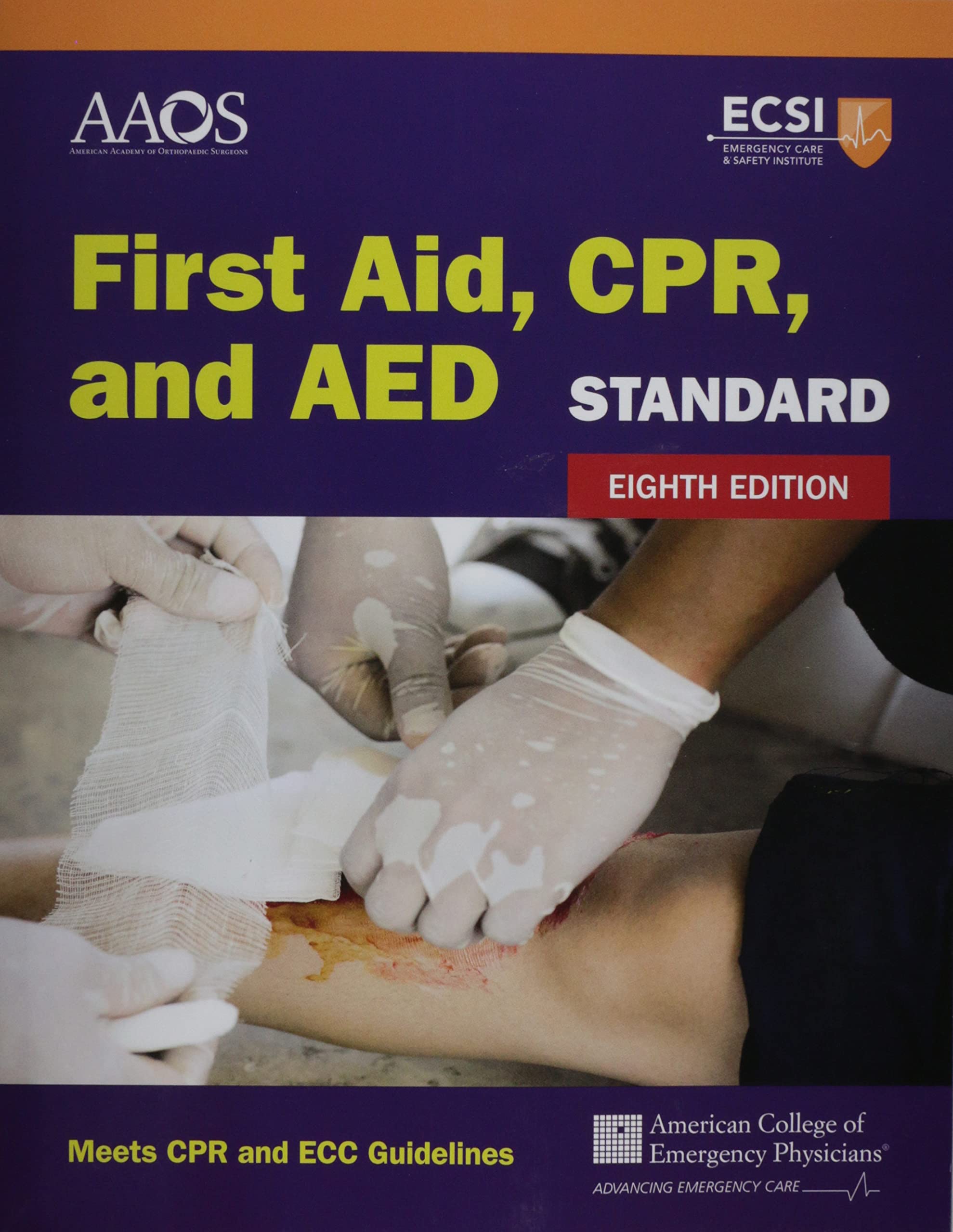 Standard First Aid, Cpr, and AED: .: . | Amazon.com.br