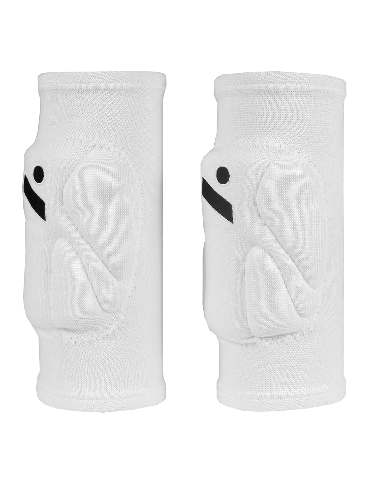 ninesquared New Shield Knieschoner Volleyball Unisex – Professioneller Schutz & Ergonomische Passform – 1 Paar – Weiß – Größe XL