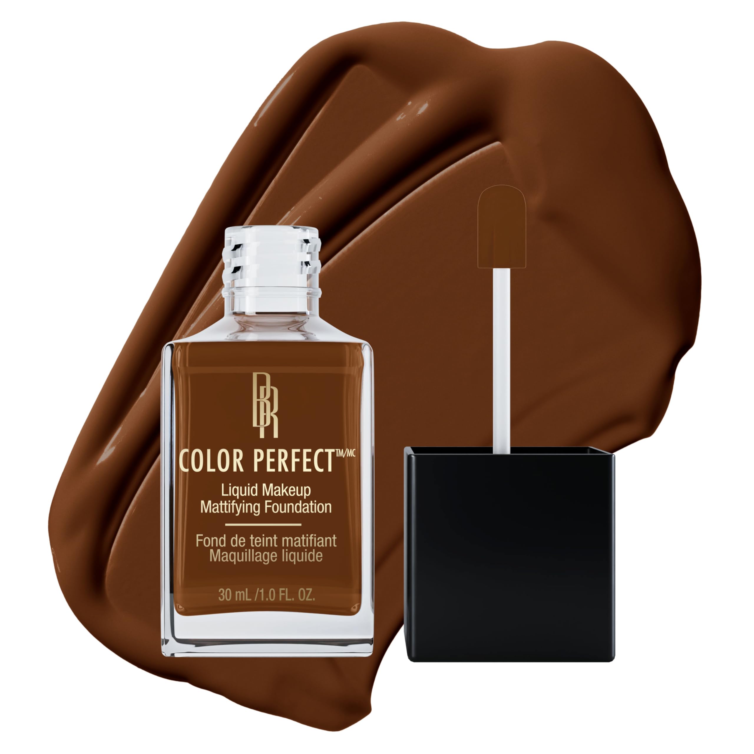 Black Radiance Color Perfect Flüssiges Make-up, dunkle Schokolade, 28 ml