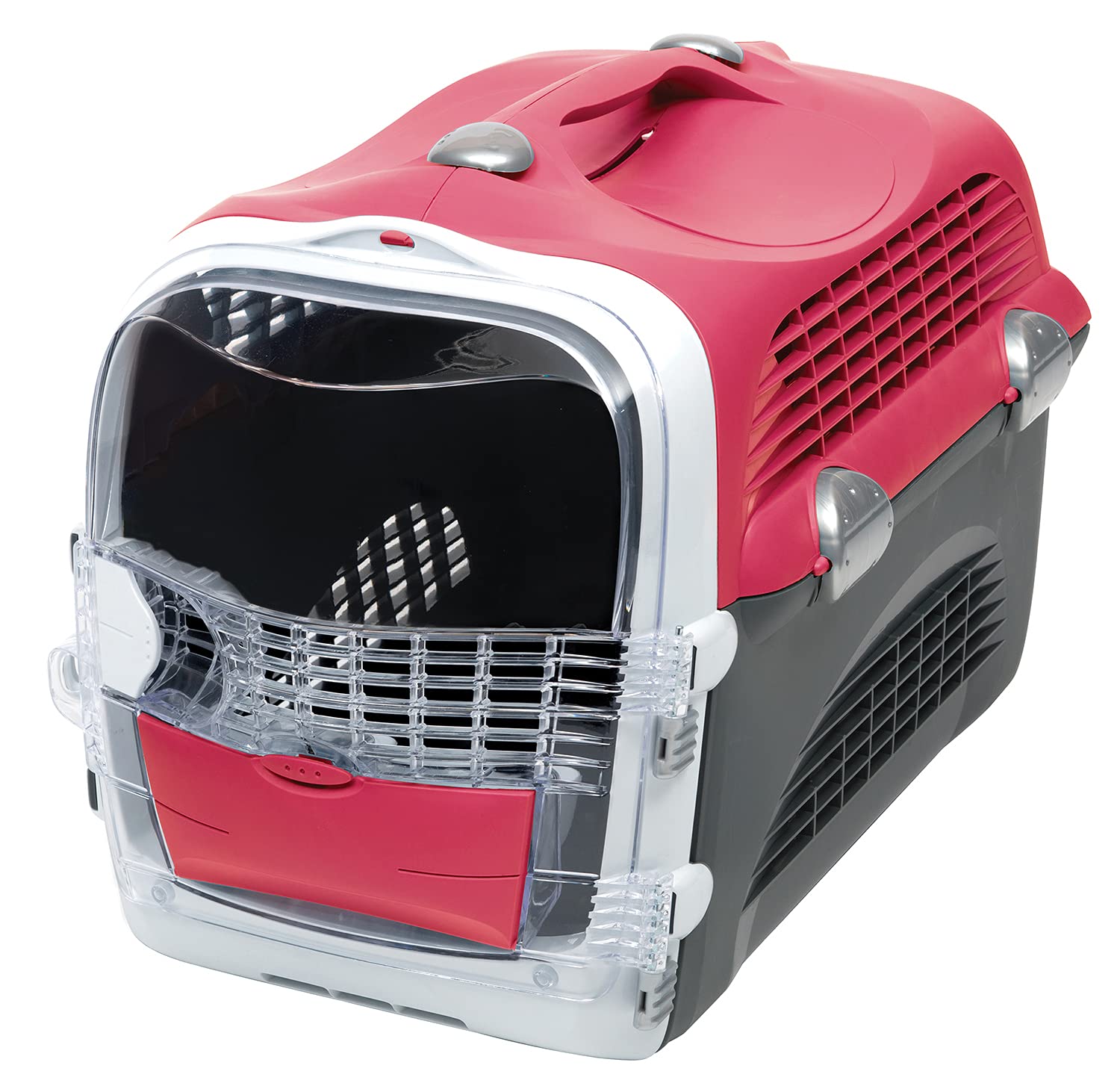 Catit Pet Cabrio Transportín para Gato, Cherry