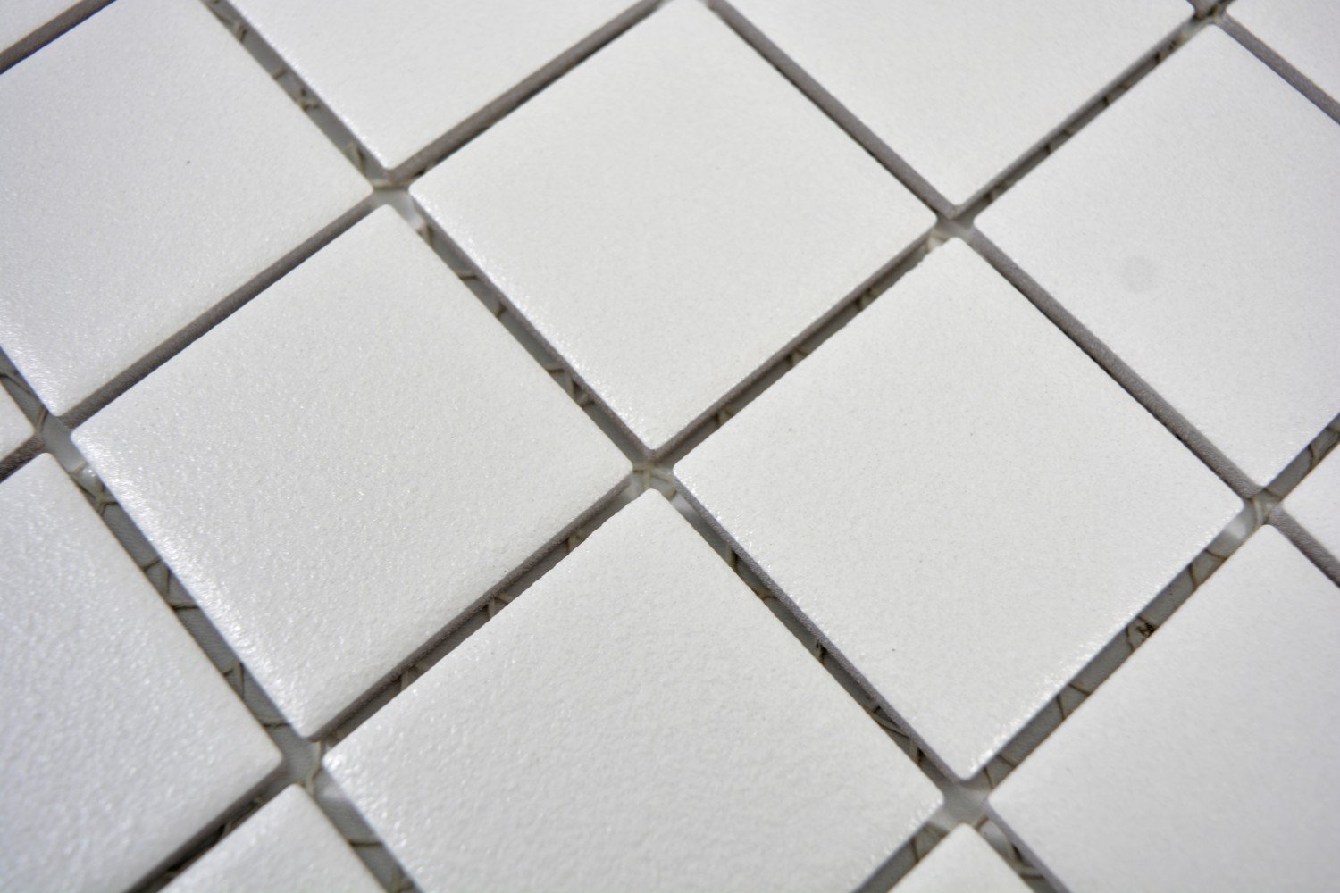 Azulejos de mosaico de cerámica, cerámica, color blanco, azulejos de baño, plato de ducha, 10 alfombrillas de mosaico