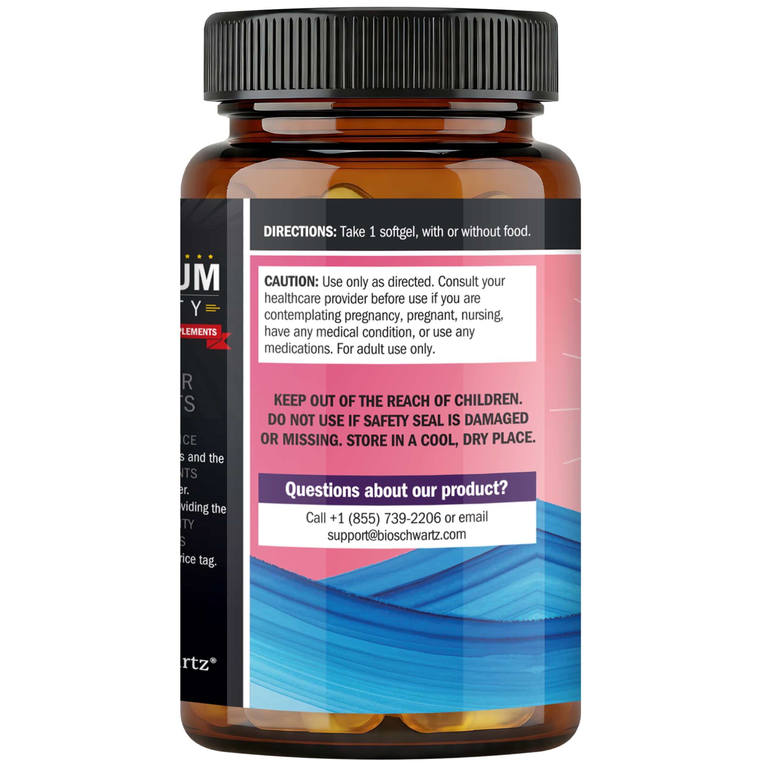 Fish Oil Omega 3 Supplement for Women with Evening Primrose Oil & Vitamin D — Amazon image 9