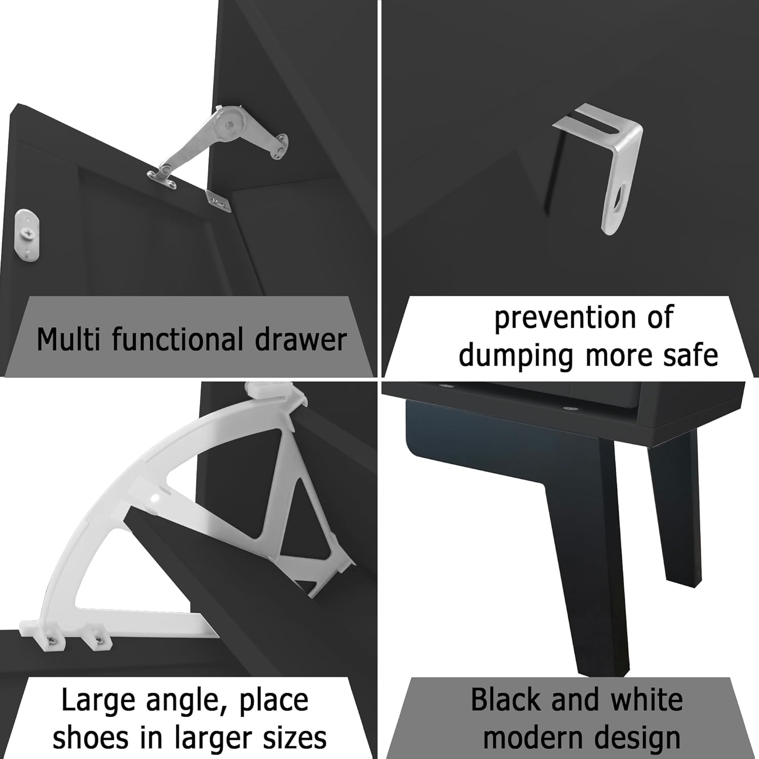 Detailed features of TaoHFE Shoe Cabinet
