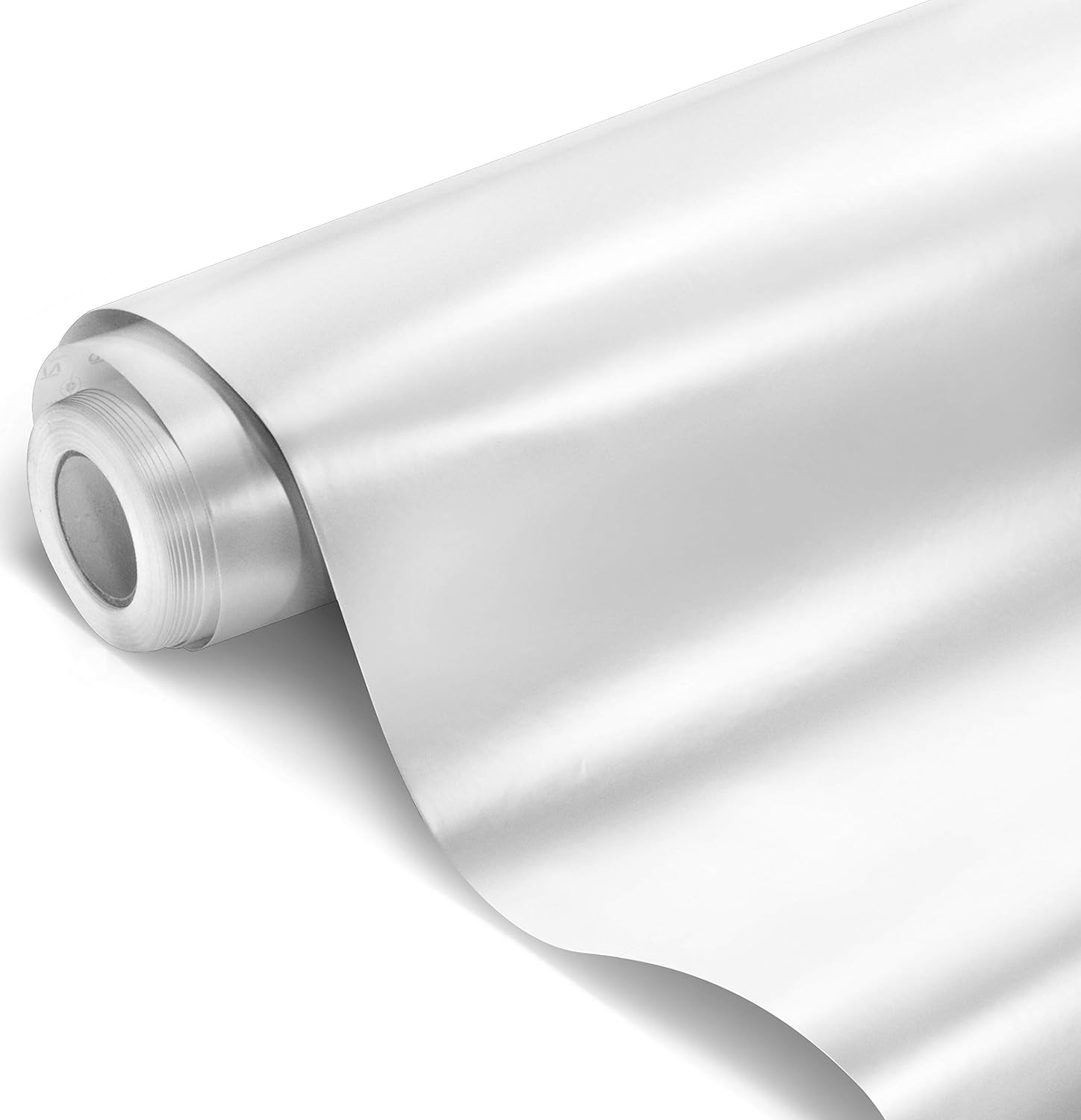 VViViD+ Satin Pearl White Vinyl Car Wrap Film (100ft x 5ft)