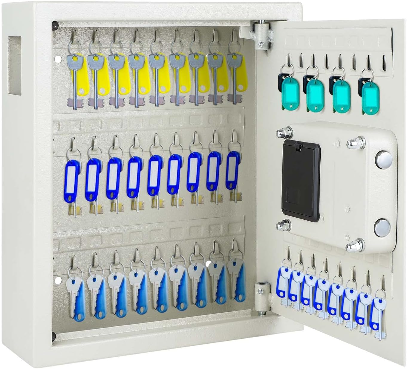 VonHaus Key Safe Wall Mounted - Digital Cabinet with Solenoid Lock and ...