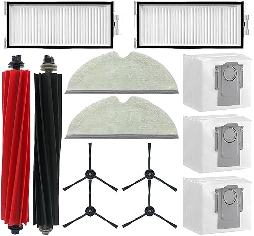 Miniatura 7 de Kit de accesorios para Roborock S8 Series piezas de repuesto compatibles con Roborock S8 S8 + (S8 Plus) S8 Pro Ultra Robot Aspirador, Cepillos