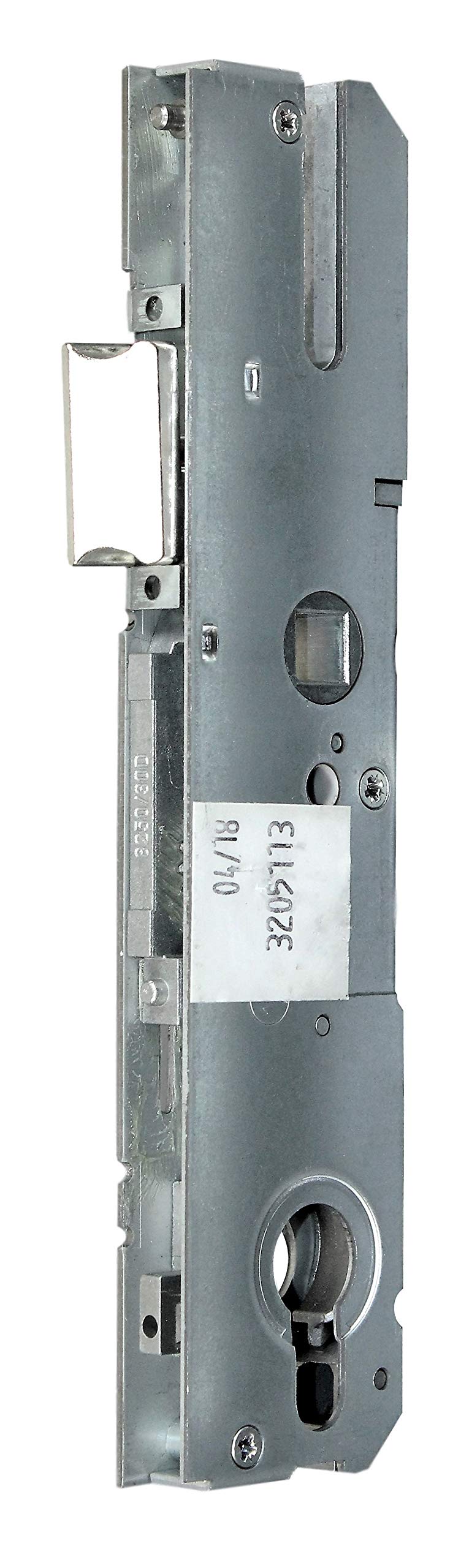 KFV Reparatur Schlosskasten Hauptschloss AS 8250 ohne Riegel Dornmaß: 30mm (27mm) / Entfernung 92mm, SN-TEC® Montagematerial zum Schrauben und Nieten & Montageanleitung