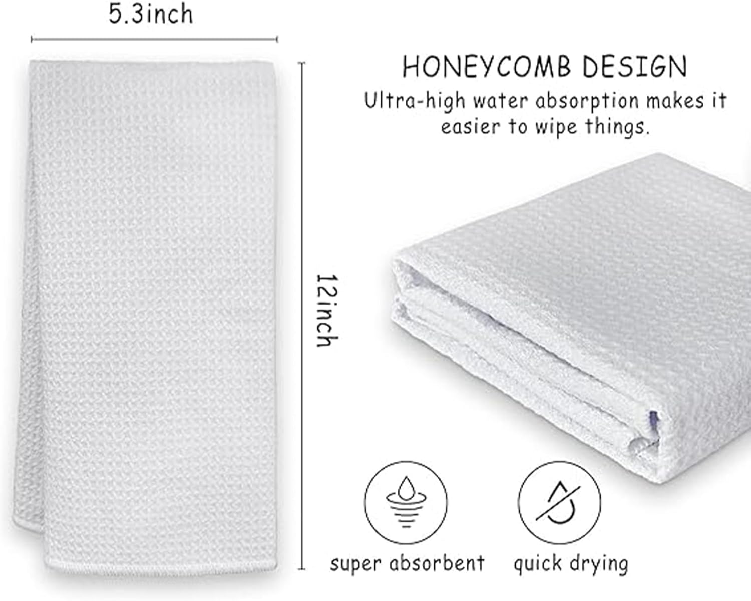 HIWX Bird Kitchen Towels, I Just Freaking Love Birds Okay Decorative Dish Tea Towels, Bird Gifts for Lovers Women Hand Towels for Bathroom Kitchen Decor 16x24 Inches - Image 7