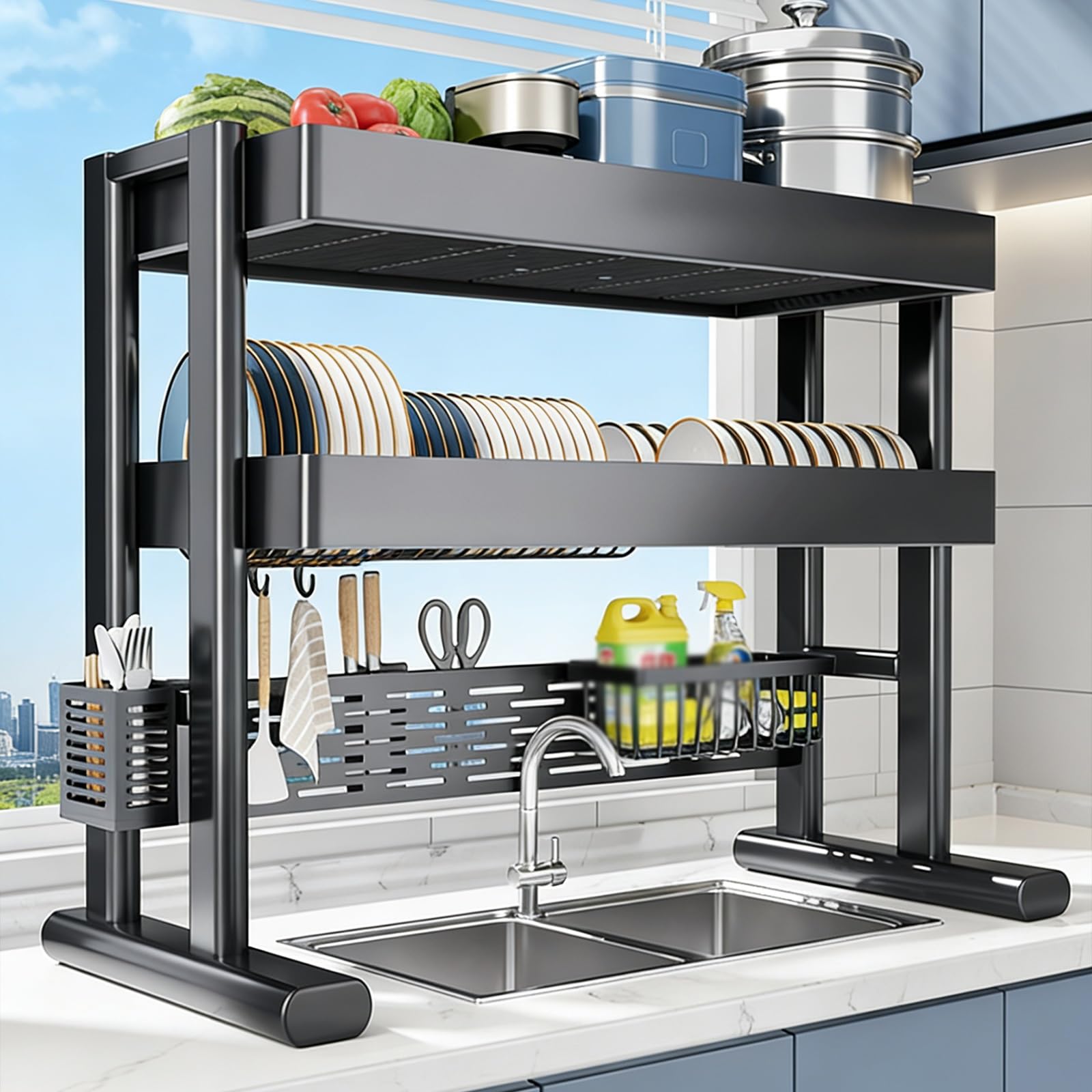 Escurridor de platos para fregadero: mantén tu cocina limpia y despejada