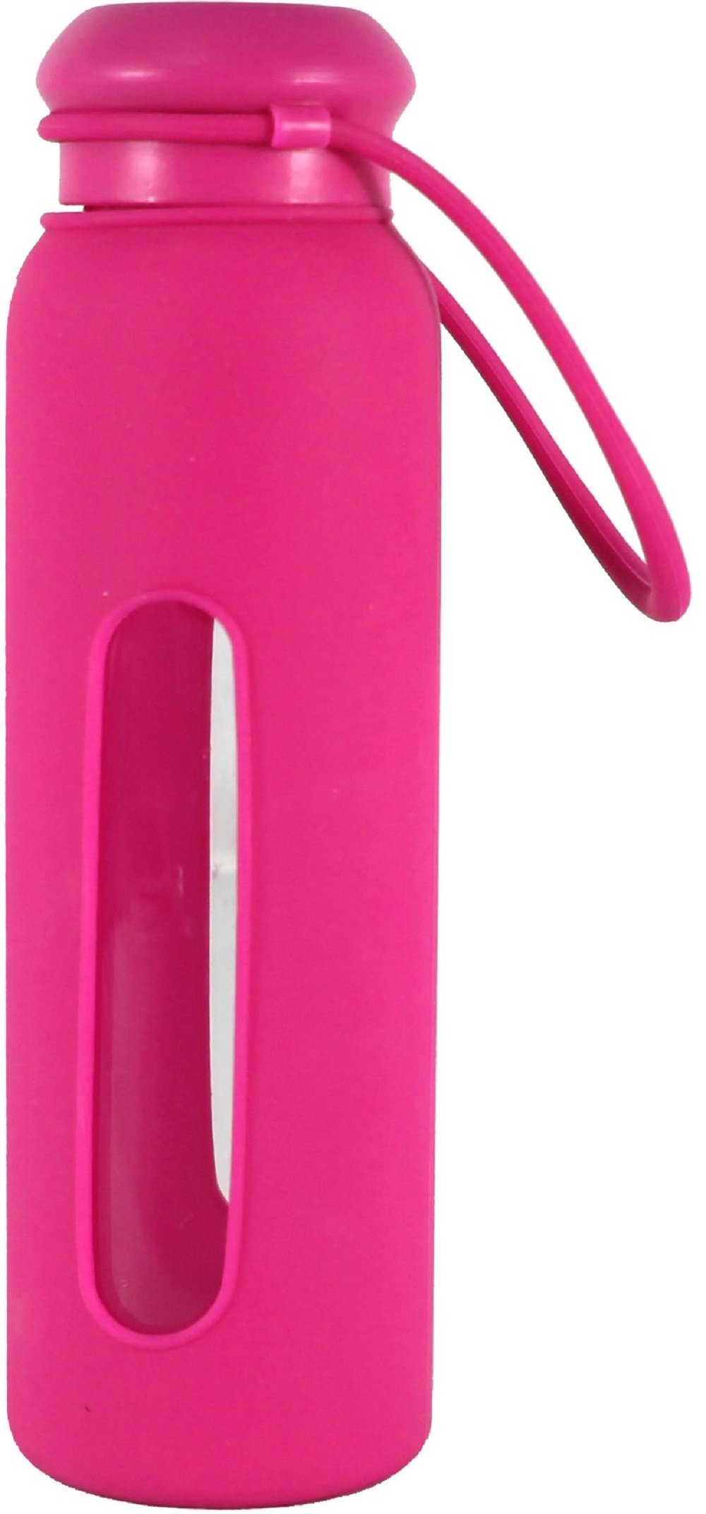 Glass Water Bottle with Full Silicone Sleeve