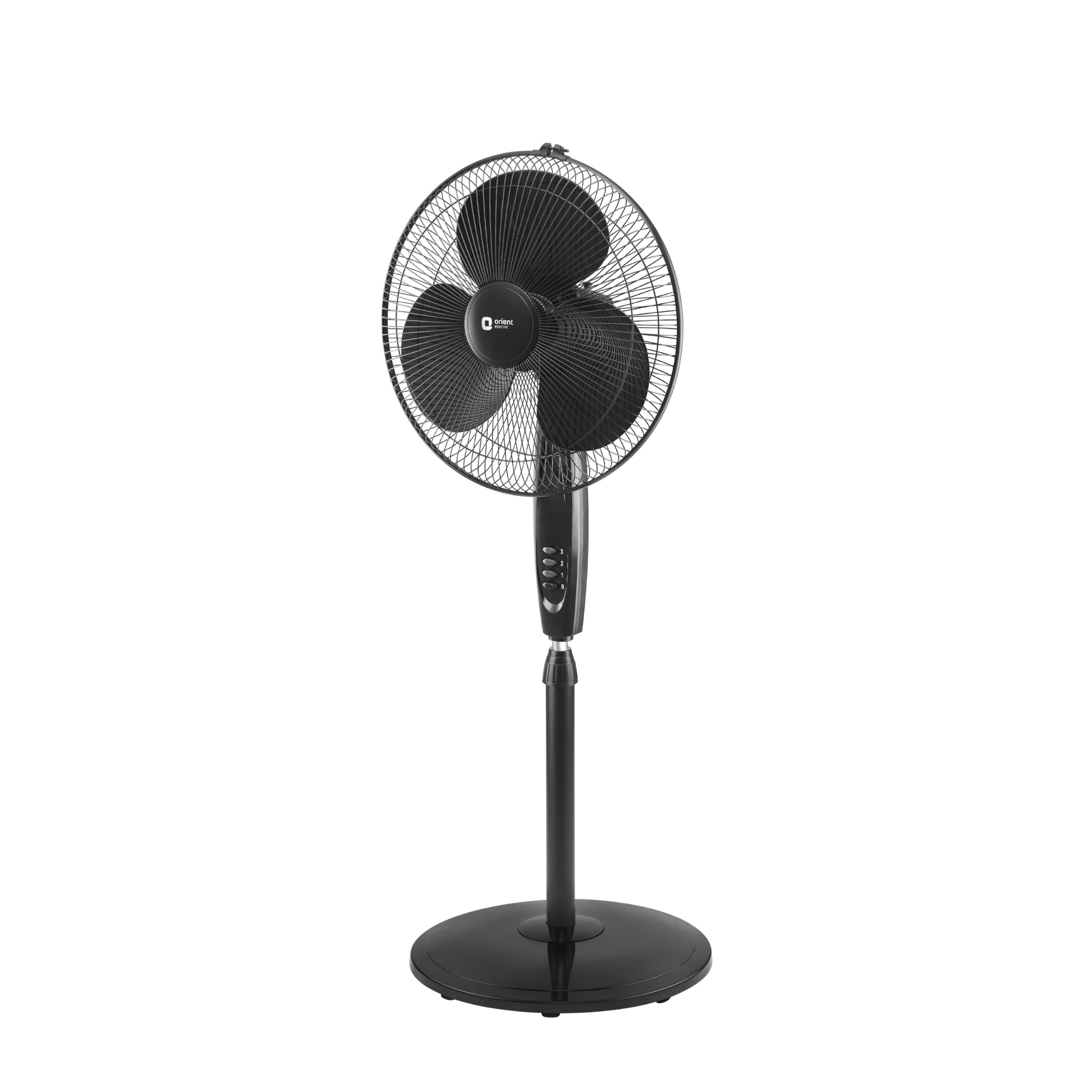 Orient Electric Stand-82 400 MM Oscillating Pedestal Fans | Stand Fan with Tilt Mechanism | High Air Delivery | Aesthetic Design with Telescopic Arrangement | 2-year warranty by Orient, Black-image-25