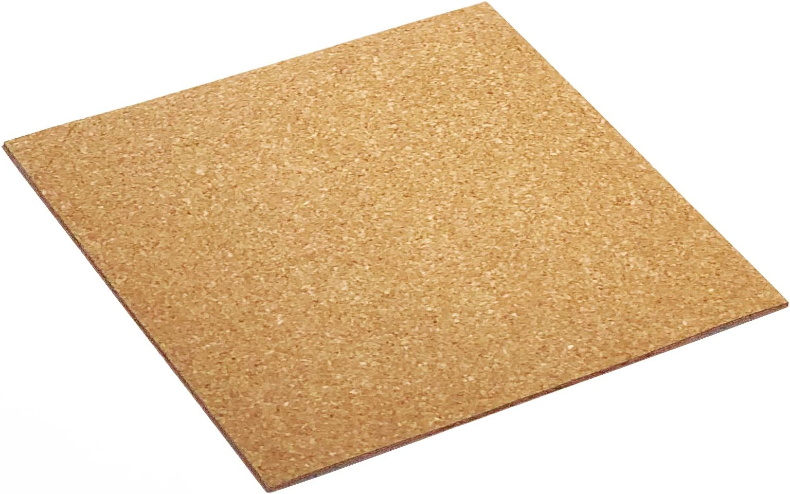 LWR CRAFTS Adhesive Back Cork Sheets 6" x 6" Pack of 12