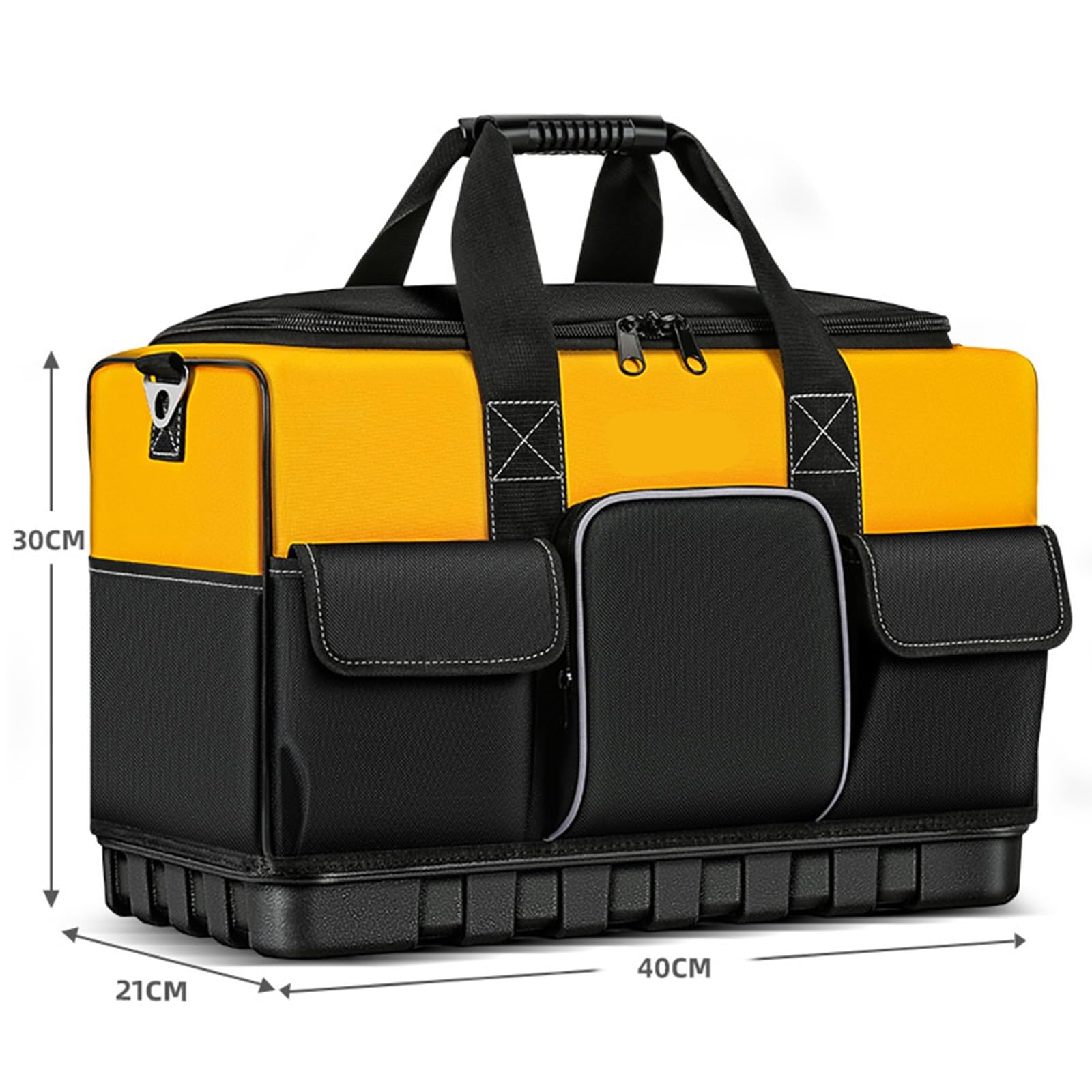 Borsa per attrezzi in tessuto Oxford da 45,7 cm, per una facile organizzazione, strumenti di trasporto, officine, case