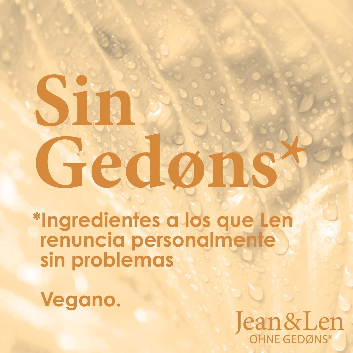 Jabón líquido para manos Jean & Len de naranja sanguina y vetiver, en set, limpia suavemente las manos, jabón líquido en dispensador con bomba, aroma afrutado, sin parabenos, vegano, 6 x 250 ml