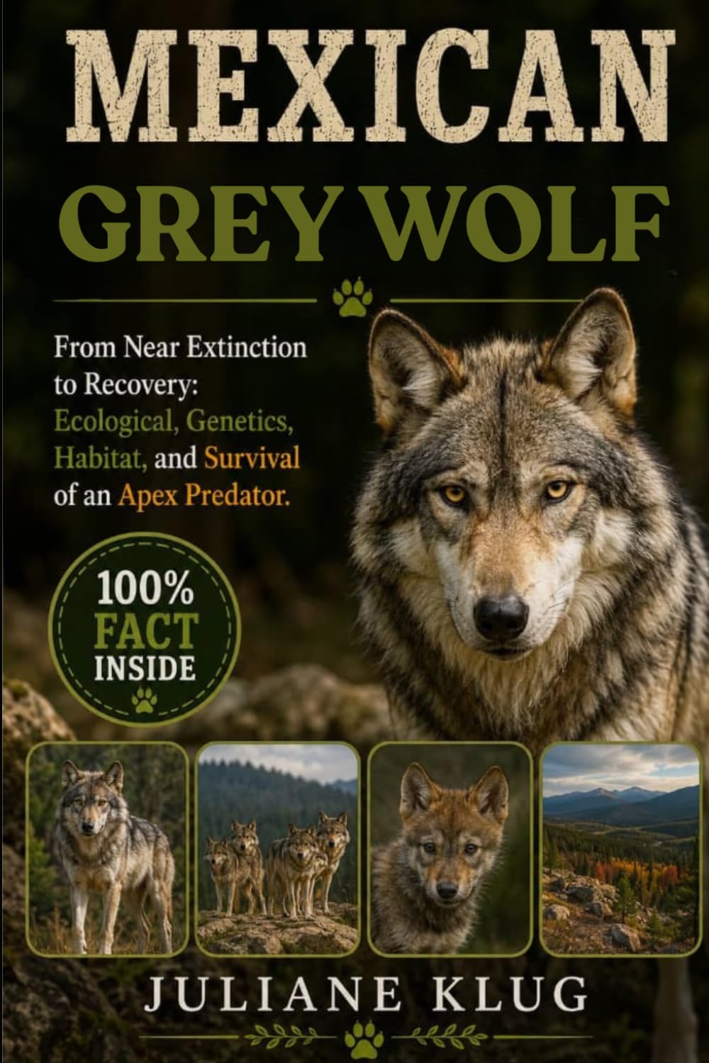 MEXICAN GREY WOLF: From Near Extinction to Recovery: Ecology, Genetics, Habitat, and Survival of an Apex Predator.