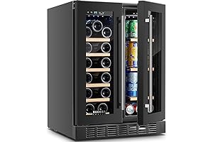 BODEGACOOLER 24 Inch Wine and Beverage Refrigerator