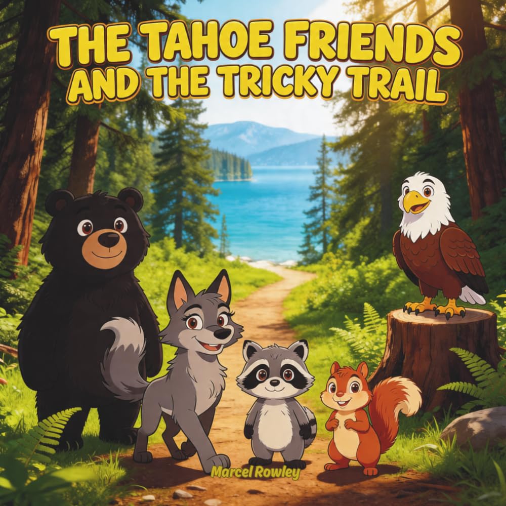 The Tahoe Friends: And The Tricky Trail: A Gentle Animal Story for Kids About Friendship and Teamwork
