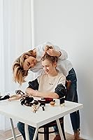 Vista 7 de Estampado de guepardo, bandas elásticas para mujer, bandas elásticas de seda, bandas elásticas de satén, bandas para el cabello de seda, tamaño 1