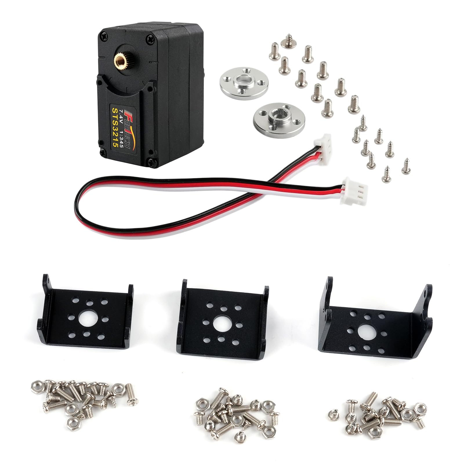 Amazon.com: DIYmall STS3215 7.4V 19KG Magnetic Encoder Servo 360