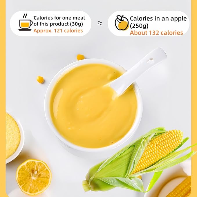 Mezcla de Harina de Raíz de Kudzu y Maíz para Gachas - Sin Gluten, 50g x 10 Sobres (500g) miniatura 3