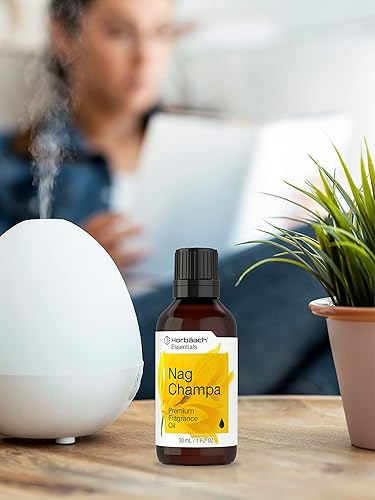 Miniatura 4 de Aceite aromático Horbäach Nag Champa  1 fl oz (30ml)  Grado prémium  para difusores, velas y fabricación de jabón, proyectos DIY y más