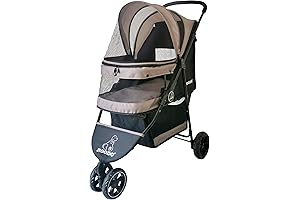 Cat Stroller Best Pet - Escort 3-Wheel Dog Stroller, Cat Stroller, Pet...
