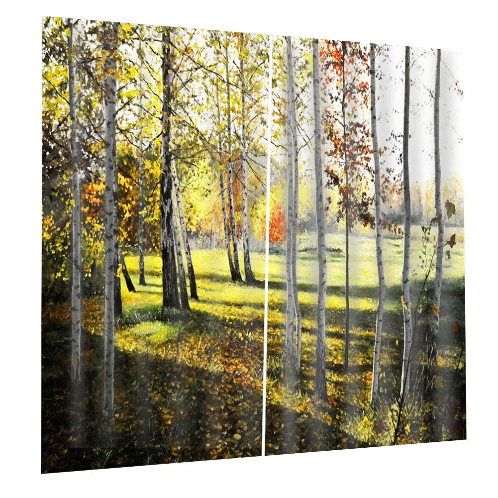 ADIUM Modern Blackout Curtains, Curtains, Cypress Forest for Bedroom Home(150 * 166cm)'$