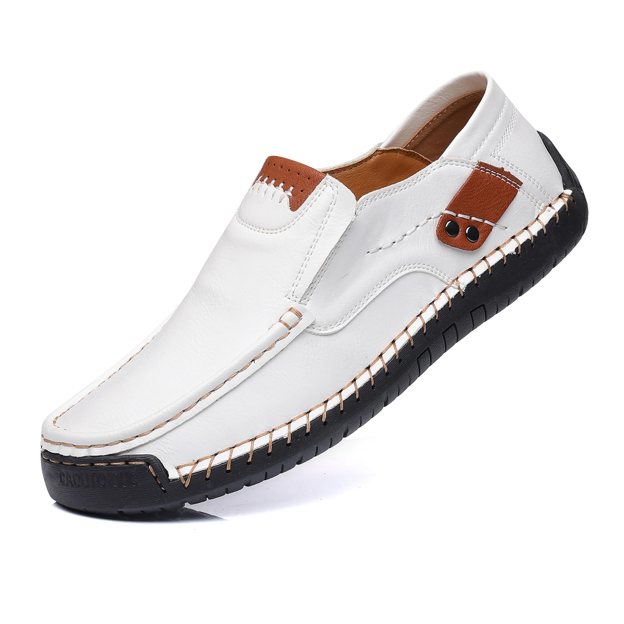 Coramtty Mens Loafers Casual Slip on Shoes Business Moccasins Lightweight