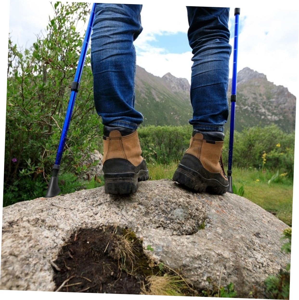 BESPORTBLE Trekking Pole Cover Hiking Pole Protector Hiking Sticks Protectors Replacement Crutch Tips Walking Stick