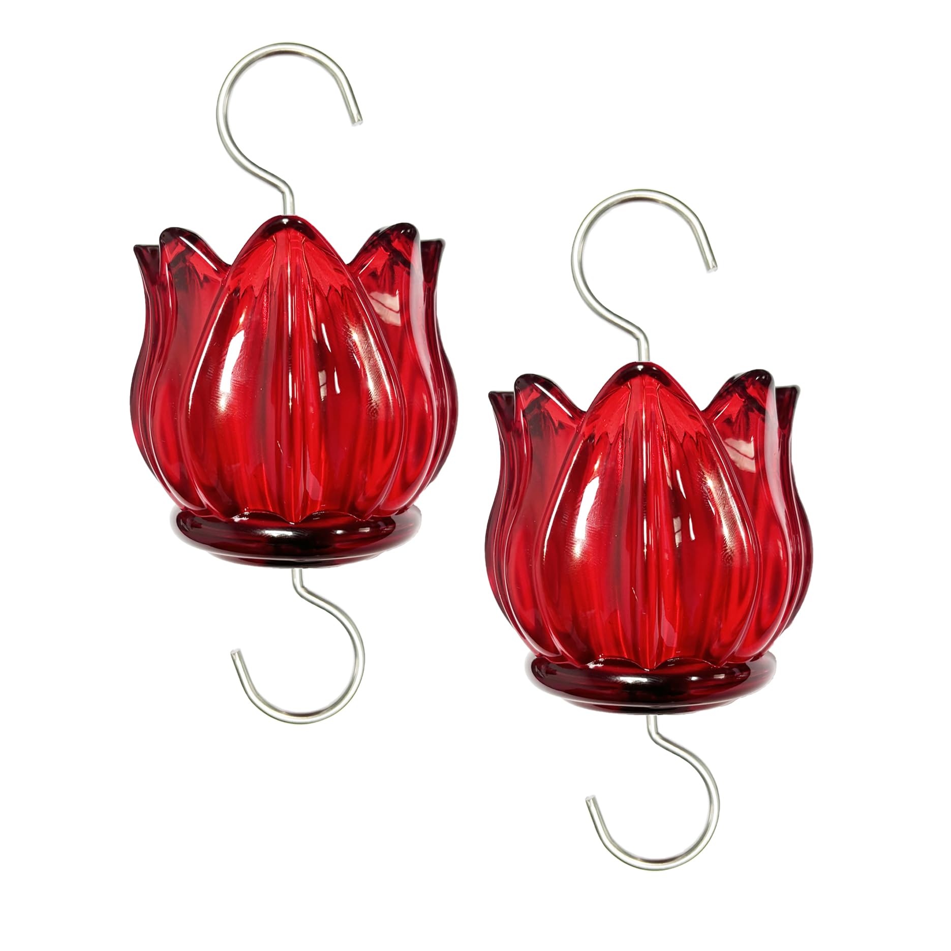 WOWARE Glass Tulip Ant Moat 2-pack