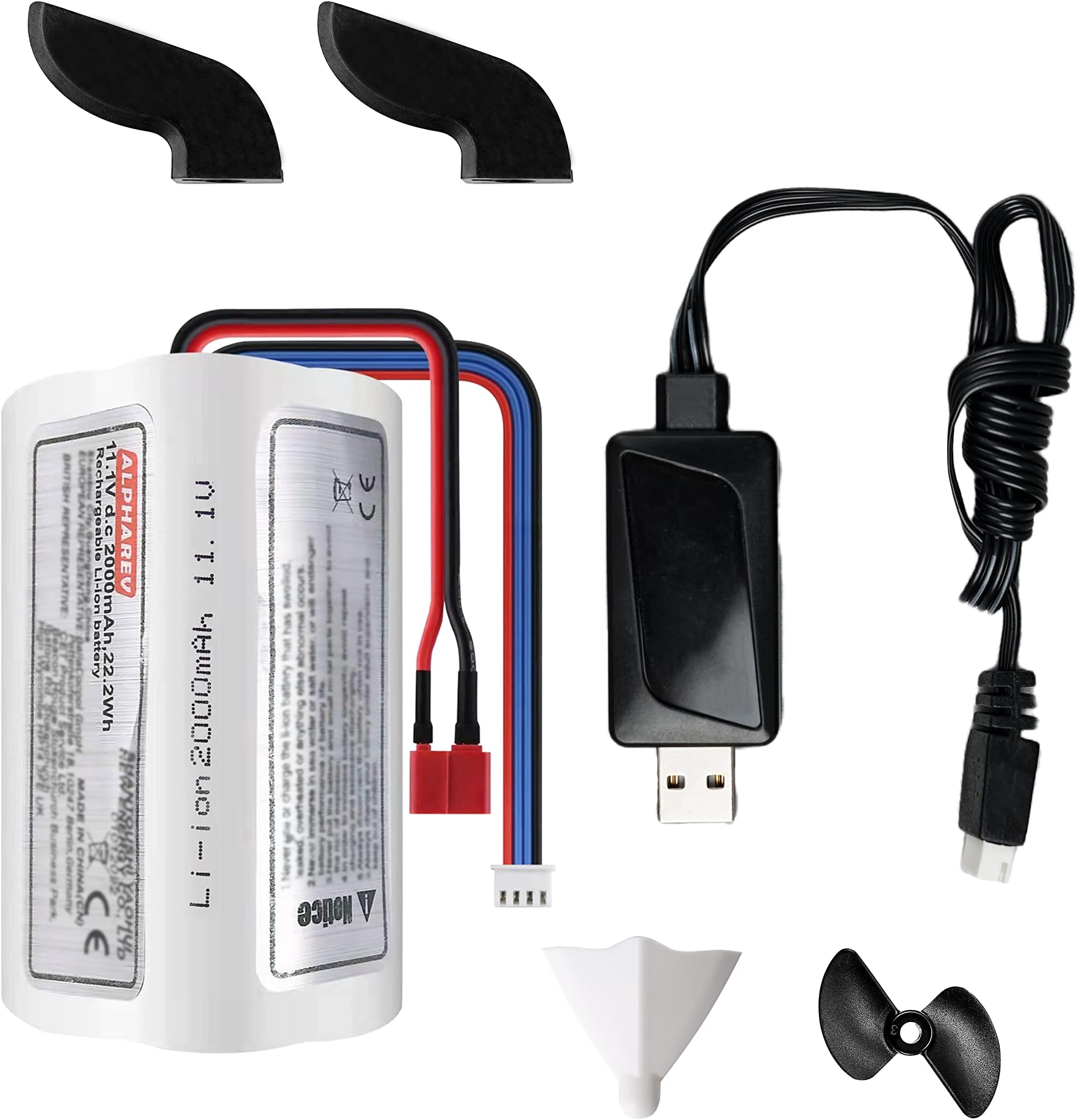 ALPHARE-R608 RC Boat Accessories Package