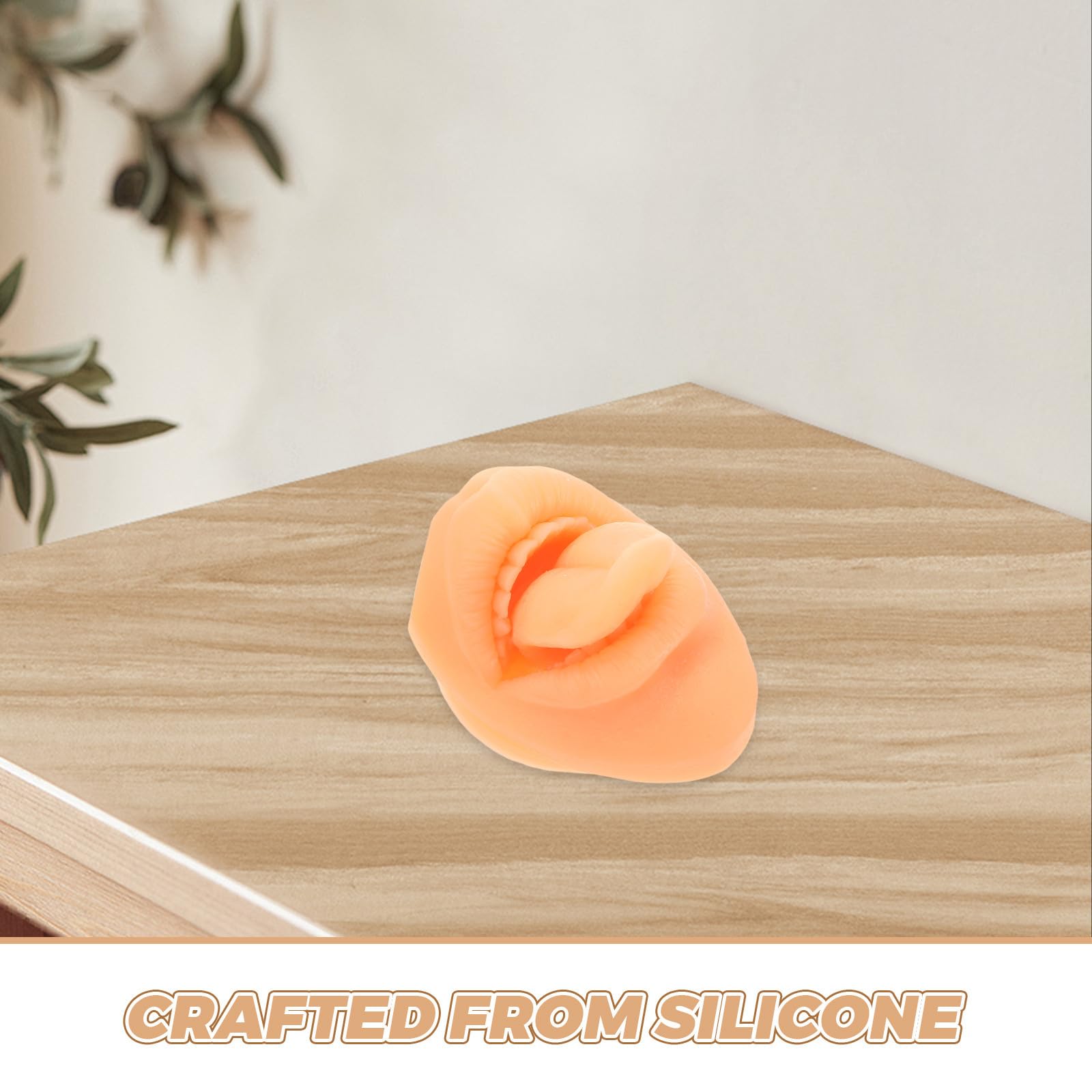 Set 1 Realistica in Silicone per Pratica Piercing Orecchie, Naso, Bocca e Lingua, Design Flessibile e Facile da Pulire per Saloni di Bellezza e Uso Personale