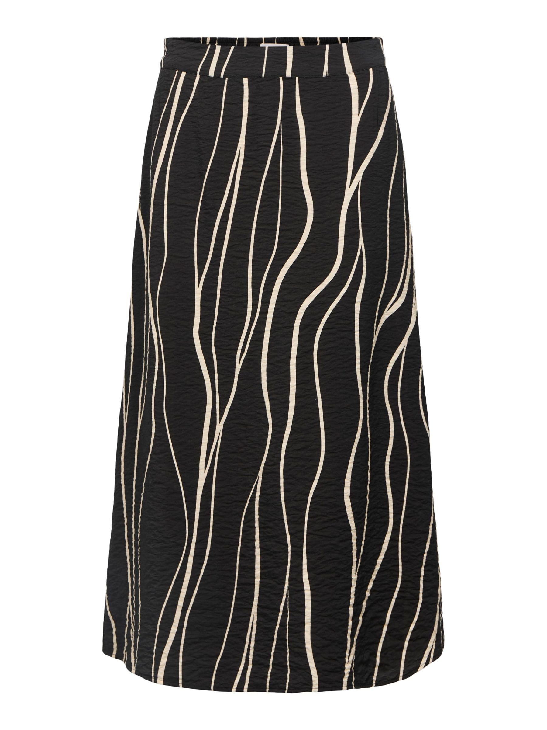 Object Women's Objjacira Mw Skirt Noos, Black, 18