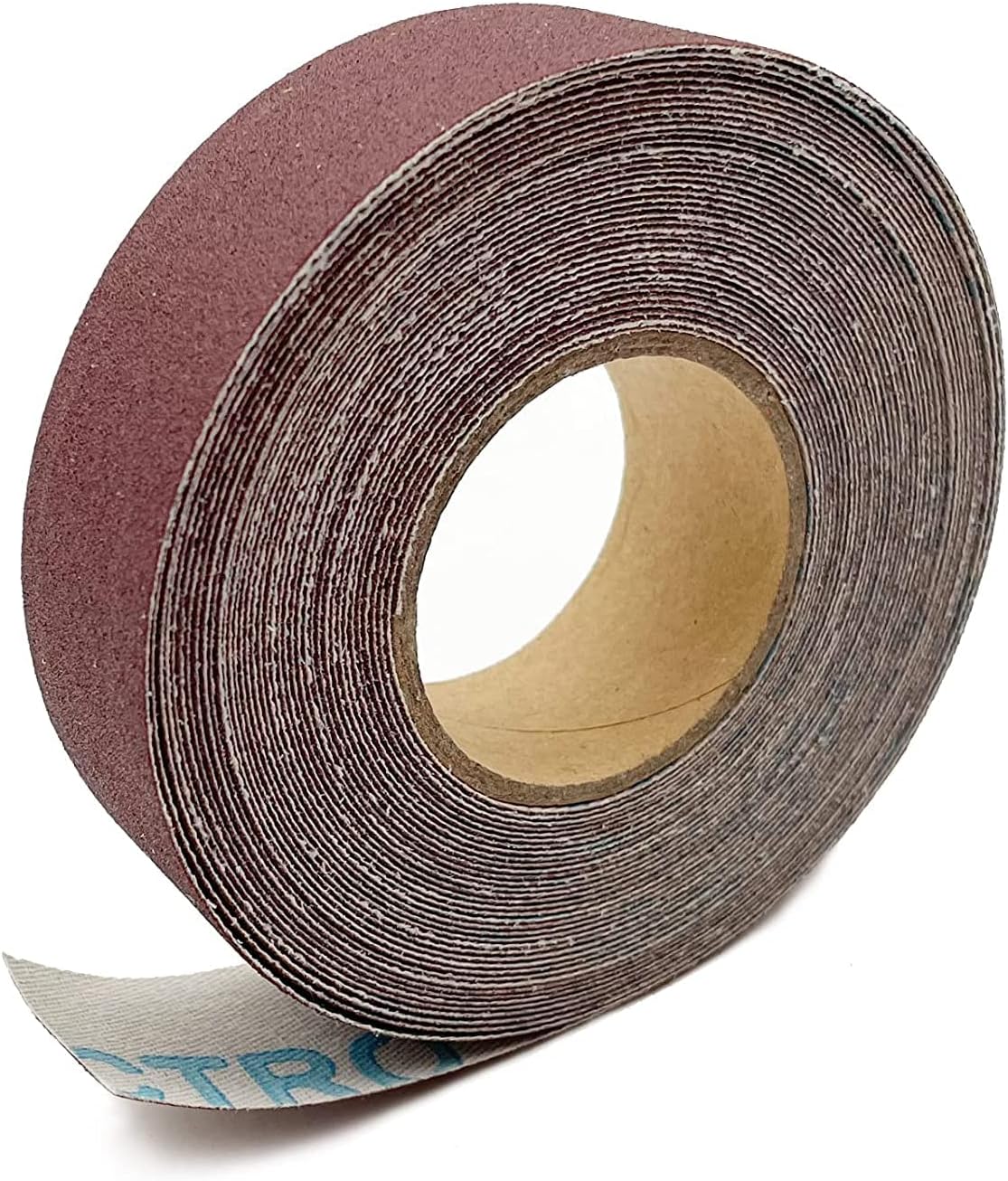 Sealey ER2525120 Emery Roll Blue Twill 25mm x 25mtr 120Grit , Black