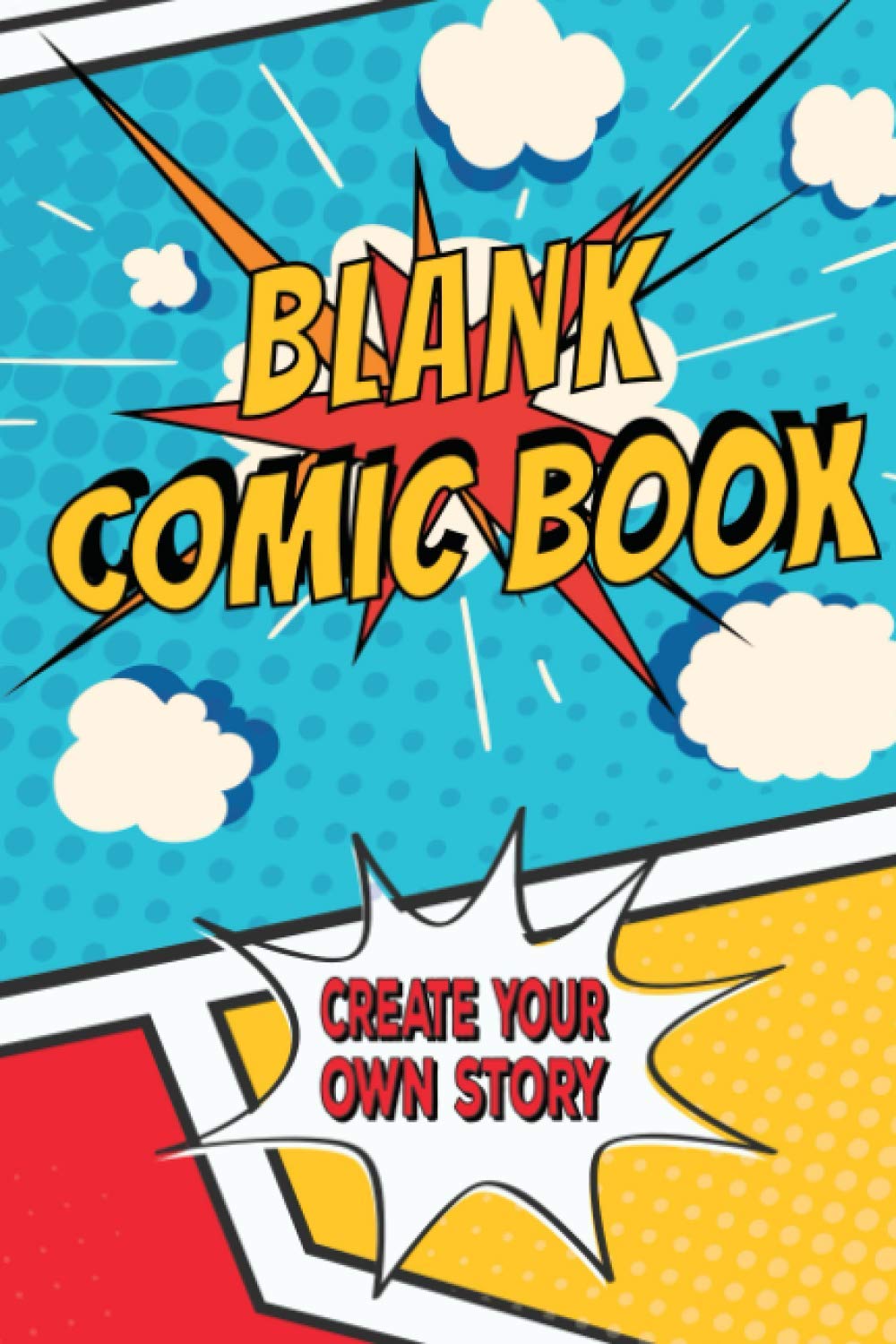 Blank Comic Notebook Create Your Own Story Boom: Blank Manga Creator I Anime, Manga, Comic I Draw Your Own Story I 120 Blank Pages With Templates For Drawing I 6x9 I For Anime Lovers
