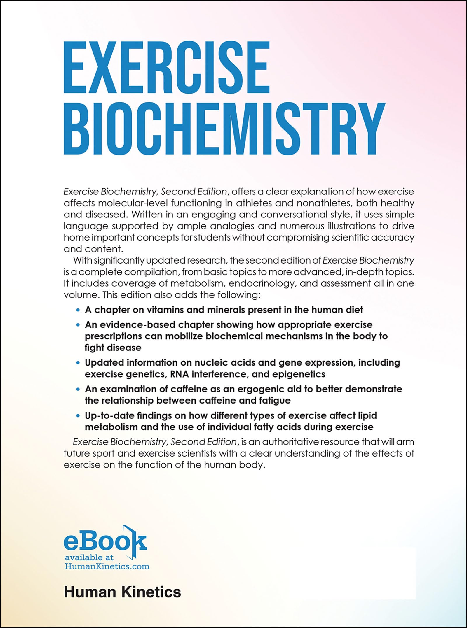 Exercise Biochemistry