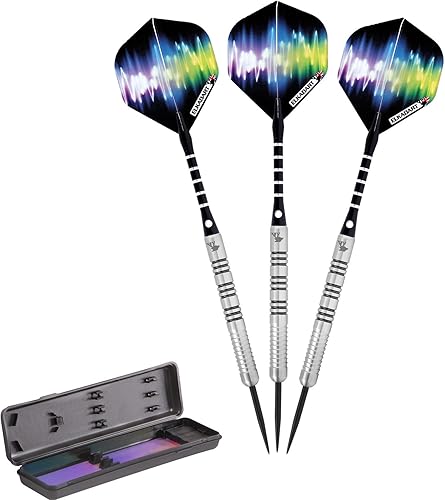 Elkadart Ultra Sonic - Dardos de punta de acero de tungsteno (80% con estuche de almacenamiento)