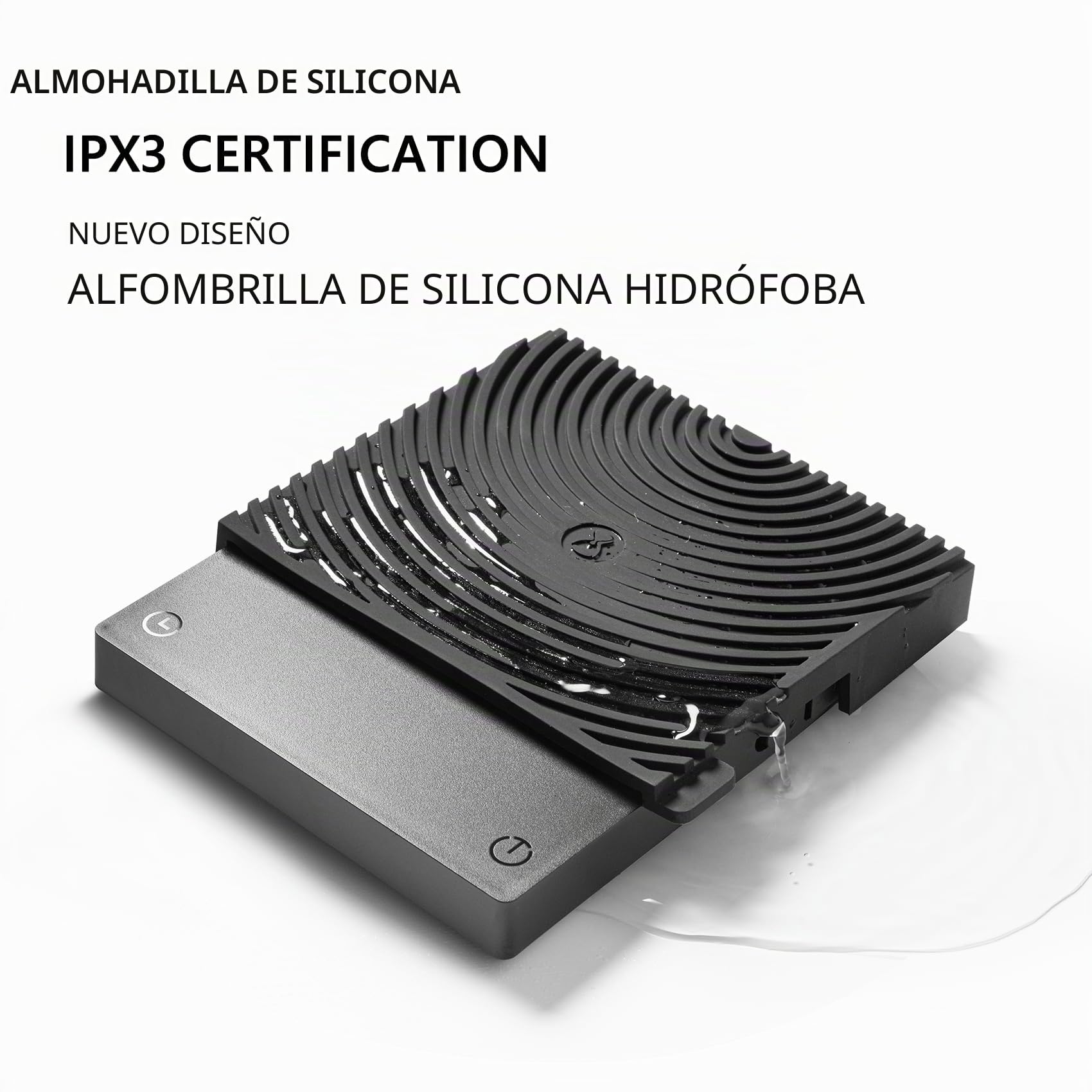TIMEMORE Báscula de café básica, báscula electrónica multifunción, báscula digital de cono de goteo con temporizador, ultra delgada y ligera, báscula digital de cocina para hornear, cocinar
