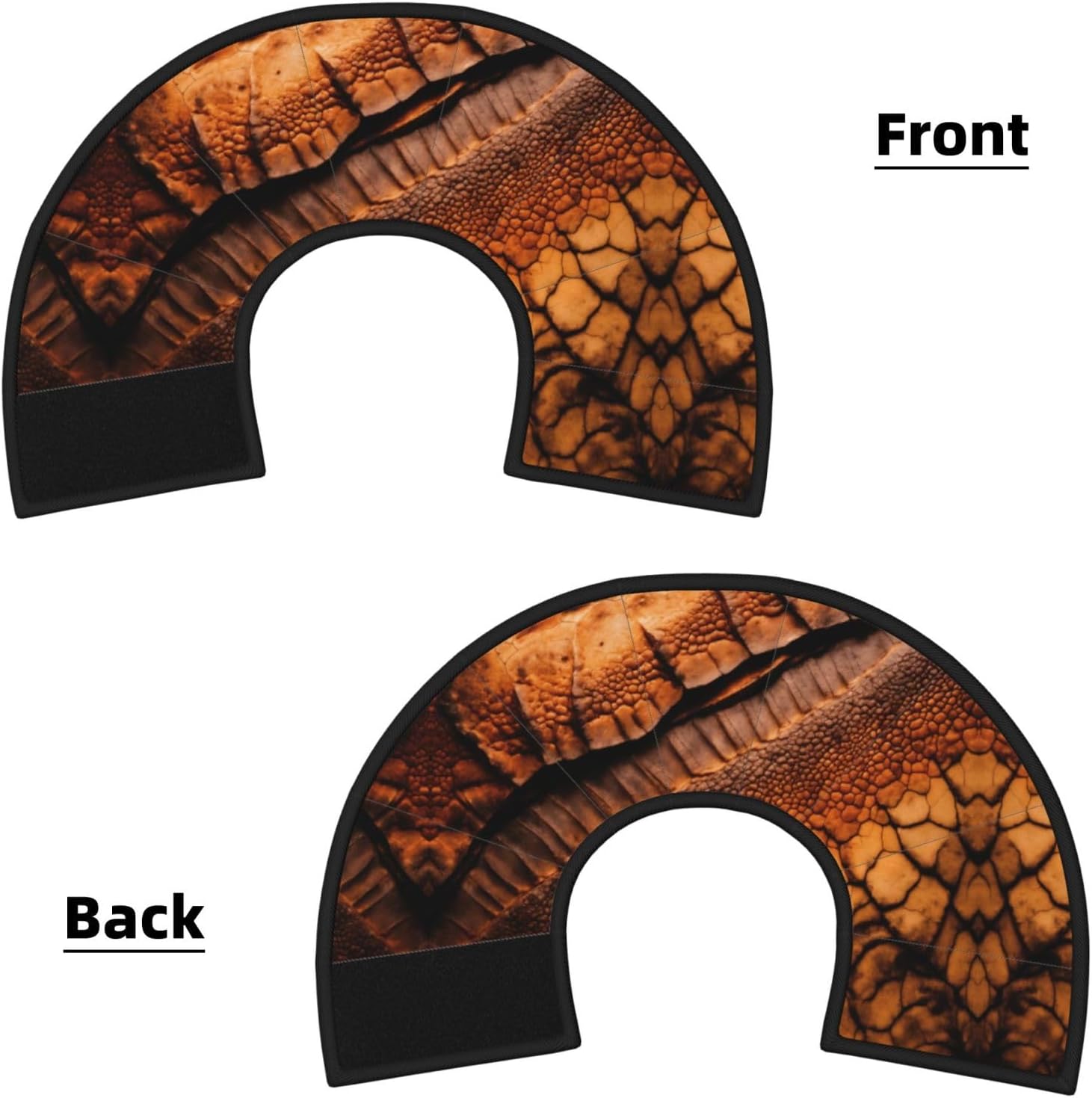 Dinosaur Pattern Print Cat Cone Collar, Adjustable Elizabethan Collar, Soft Dog Recovery Collars, for Small Large Cats