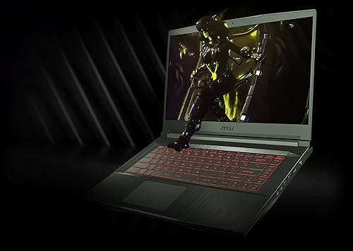 Miniatura 8 de MSI Laptop delgada para juegos GF63, 15.6" FHD 144Hz, Intel i5-11400H, RTX 3050, 16GB RAM, 512GB NVMe SSD, Windows 11, aluminio negro