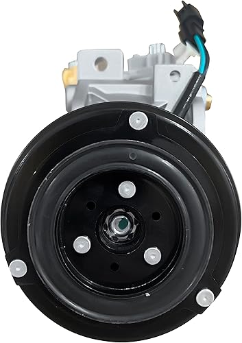 Miniatura 3 de RYC Nuevo compresor de aire acondicionado automotriz y embrague de A/C AFH666 (se adapta a Ford F-150 2.7L 2015, 2016, 2017)