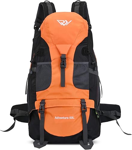 Miniatura 10 de Russel Molly - Morral de senderismo. Morral ligero para acampar, con impermeabilidad 50L para uso al aire libre.