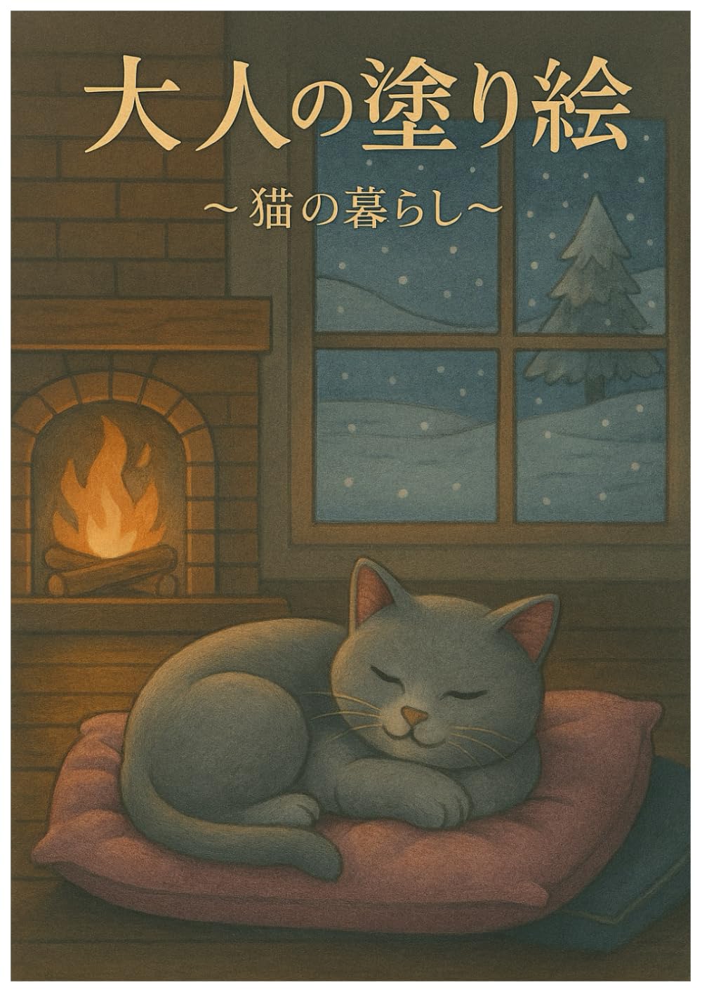 大人の塗り絵: ～猫の暮らし～