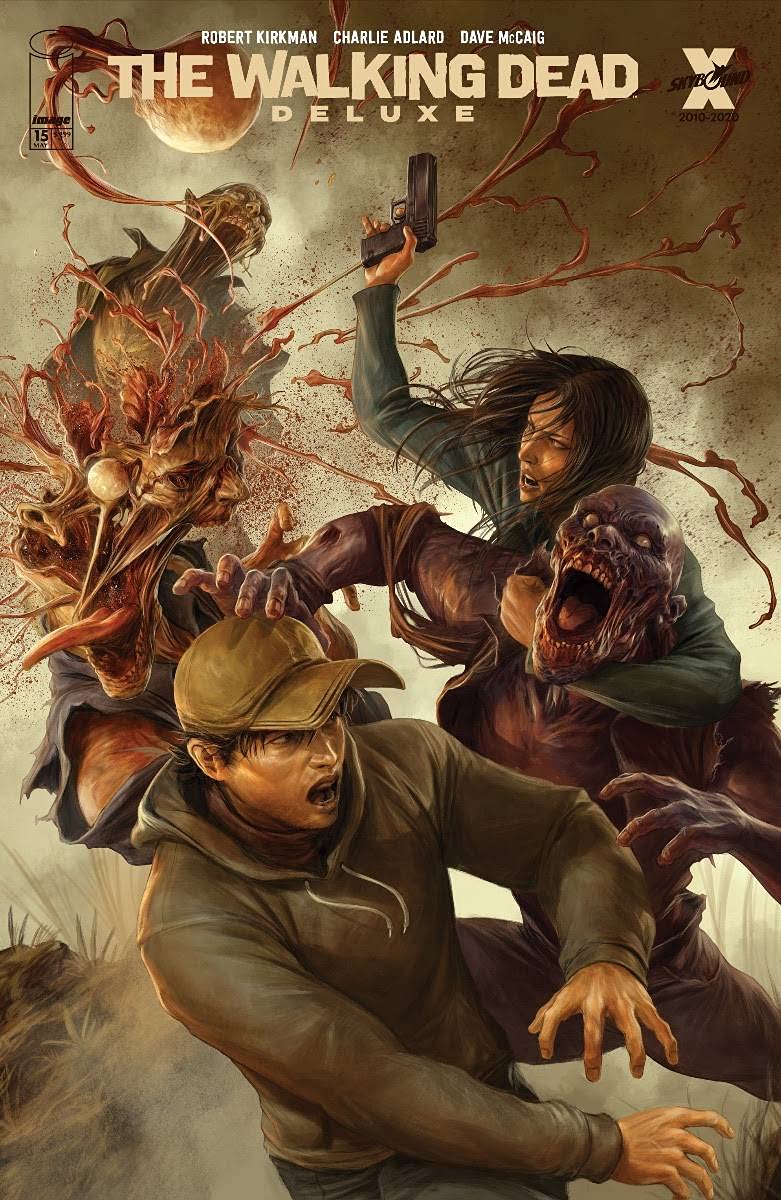 Walking Dead Deluxe #15 CVR C Rapoza