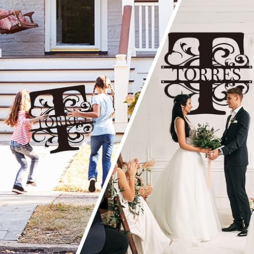 Miniatura 8 de MXZLBY Letrero de dirección personalizado, letreros personalizados para exteriores, placas de dirección personalizadas para números de casa, números