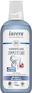 lavera Complete Care Mouthwash - Alcohol-Free - Fluoride Free - Organic Mint and Organic Echinacea for 5x Effect - Vegan -...