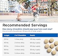 Vista 5 de Masticables multi-vitamínicos para perros Nutri-Vet, Adulto