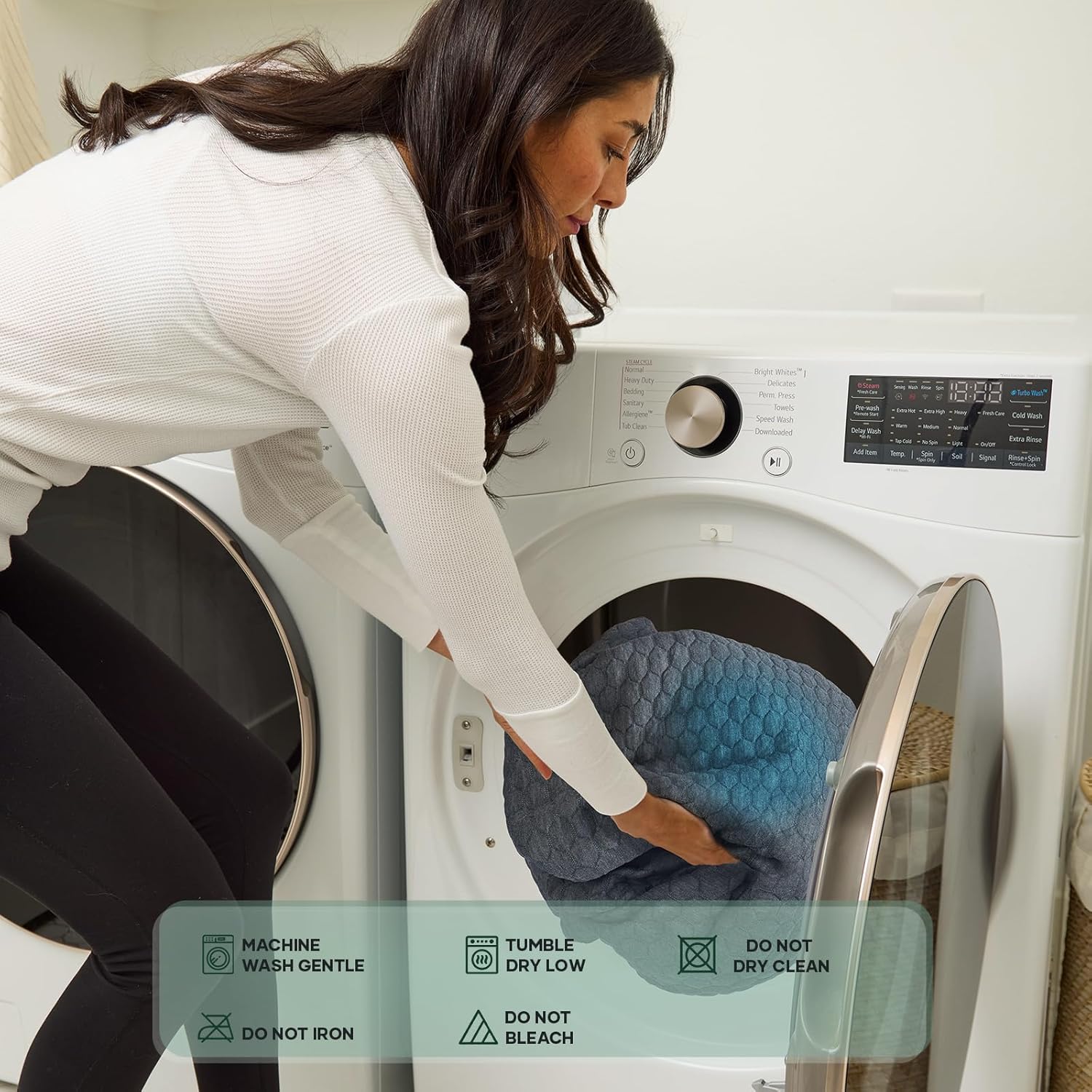 OhGeni 100% Waterproof Mattress Protector, California King-Gray, Fits 6"-20" Mattresses Deep Pocket, Cooling for Taller Person, Breathable Fitted Sheets, Soft Bed Cover, Noiseless, Machine Washable - Image 7