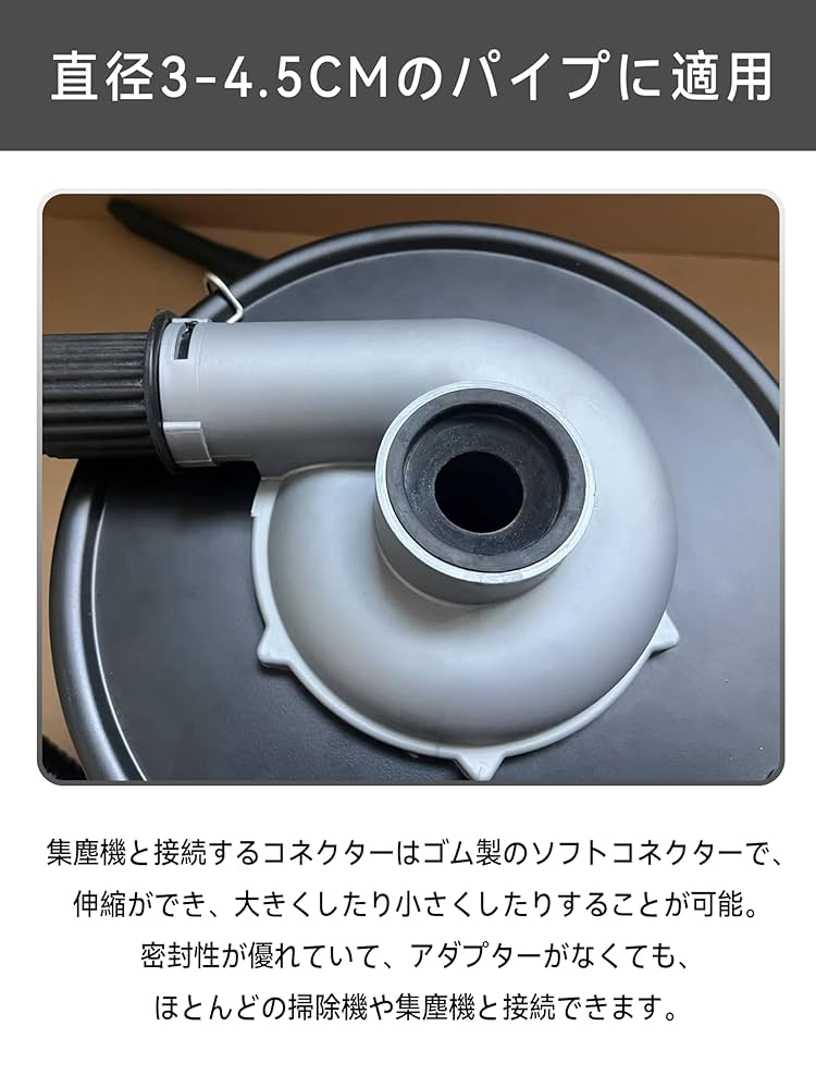 Amazon.co.jp: 集じん機用アクセサリ 粉塵対応 サイクロン分離式