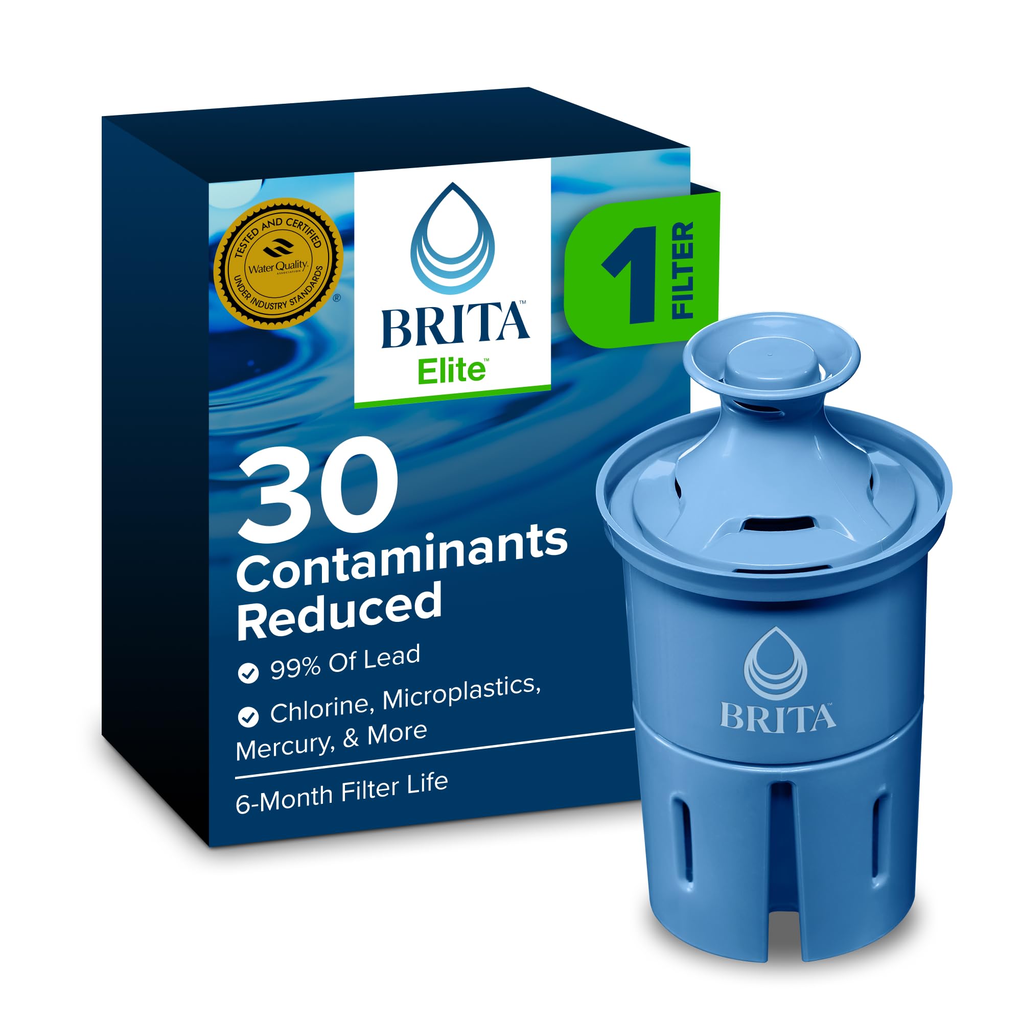 Brita Elite water filter replacement single